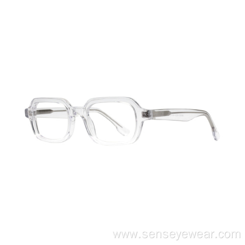 Vintage Design Square Mens Acetate Optical Frame